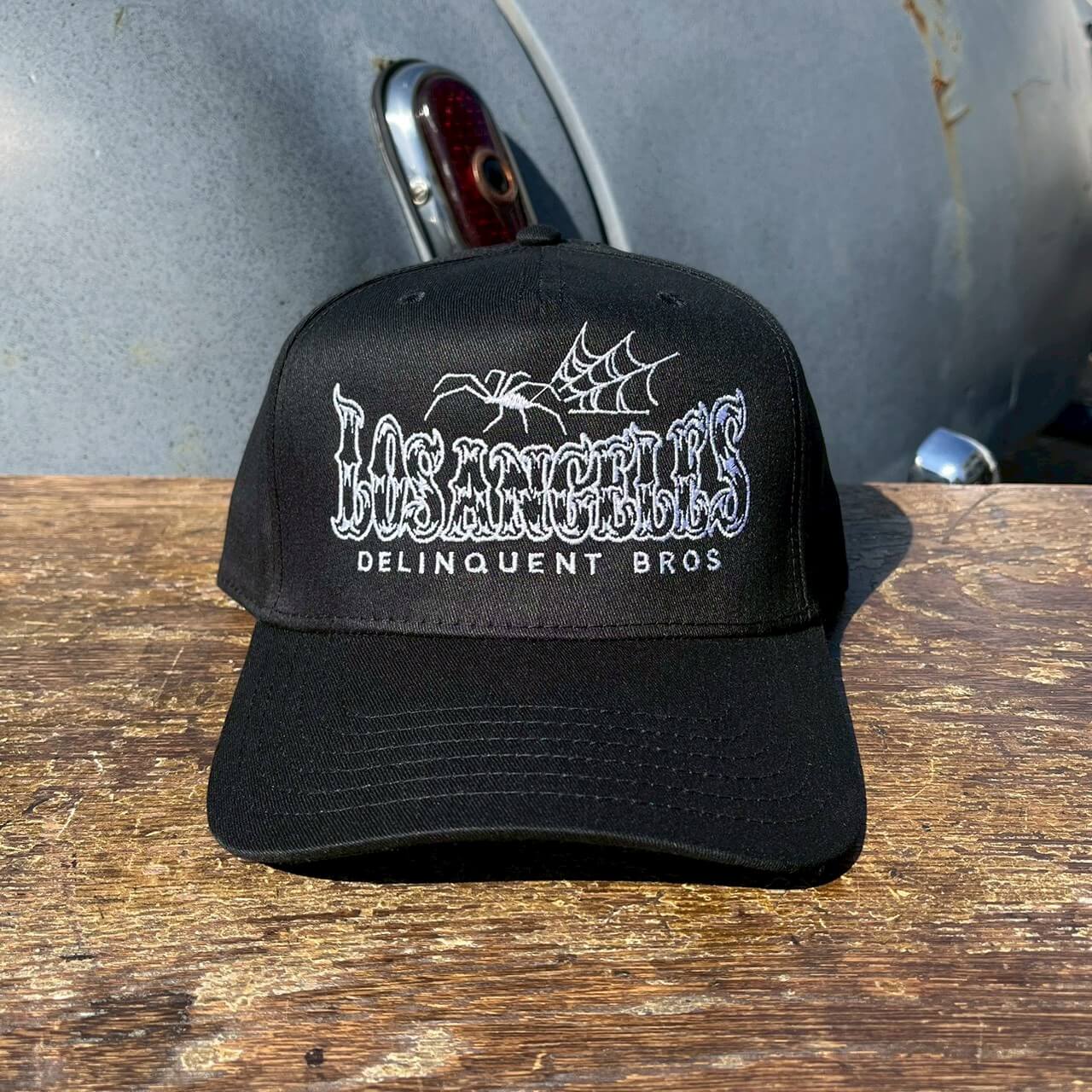 Spider Logo Snap Back　BLACK