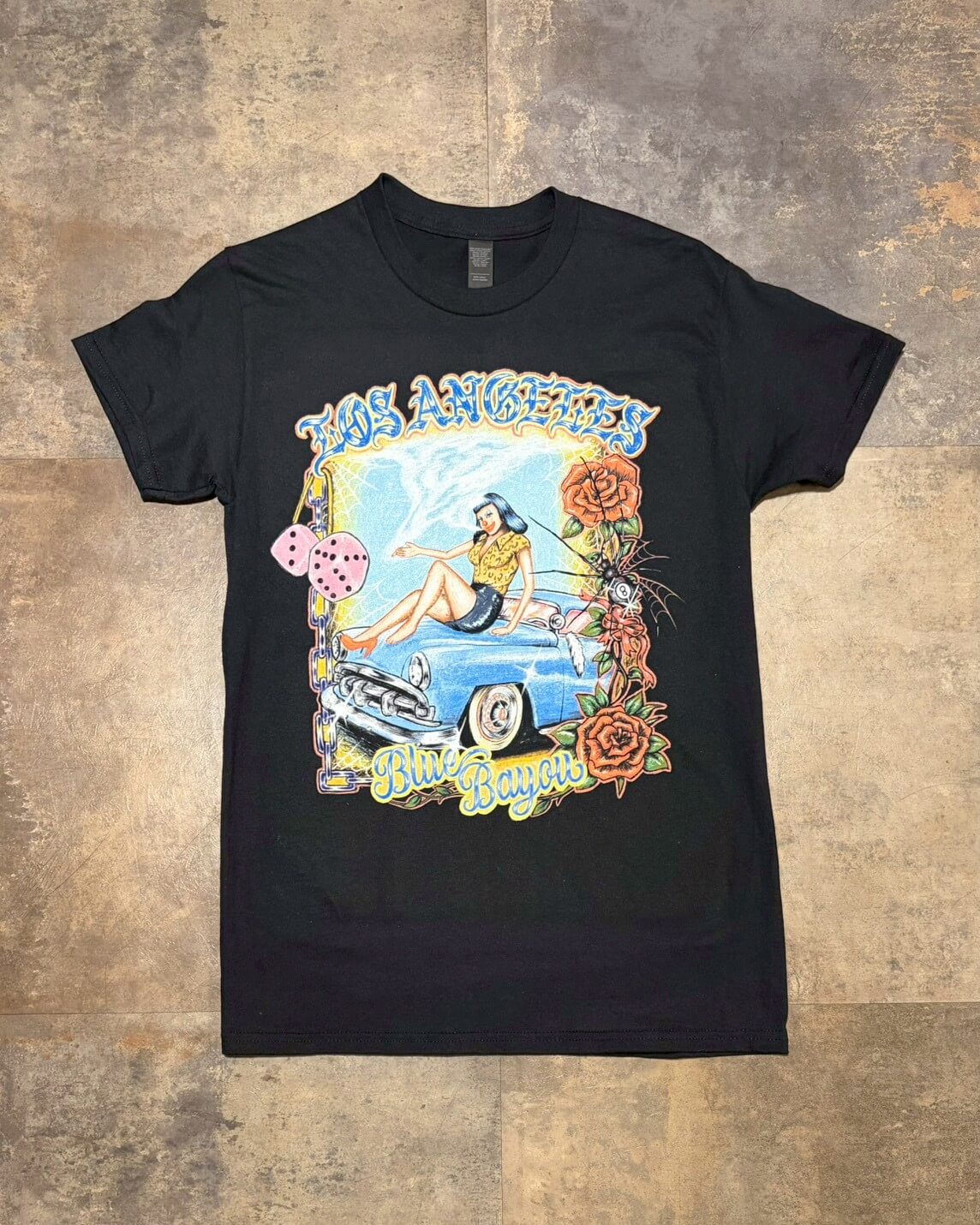 “Blue Bayou” Tee　BLACK