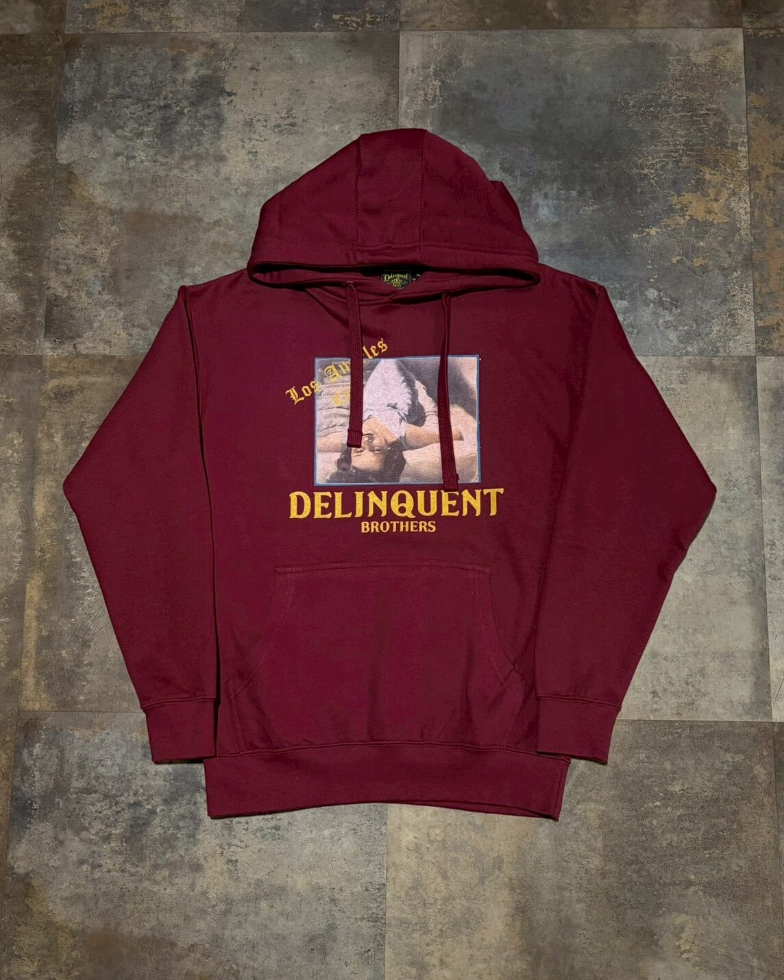 Follies Hoodie　BURGUNDY