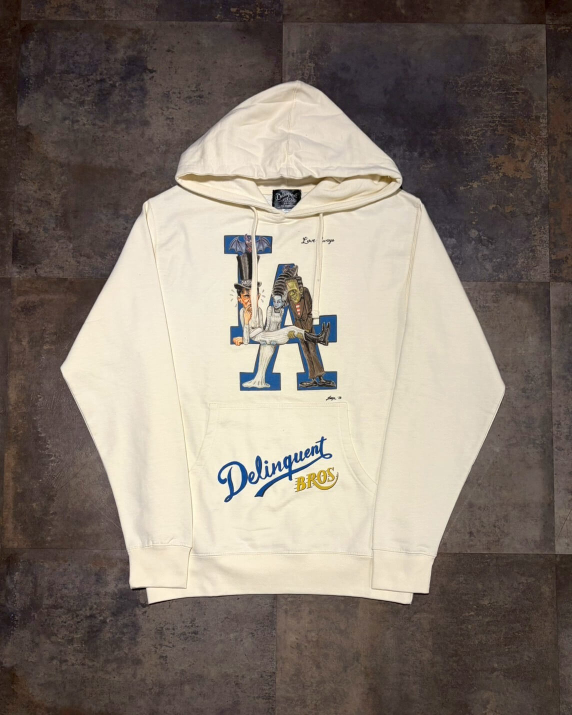 LA Monster Hoodie　NATURAL