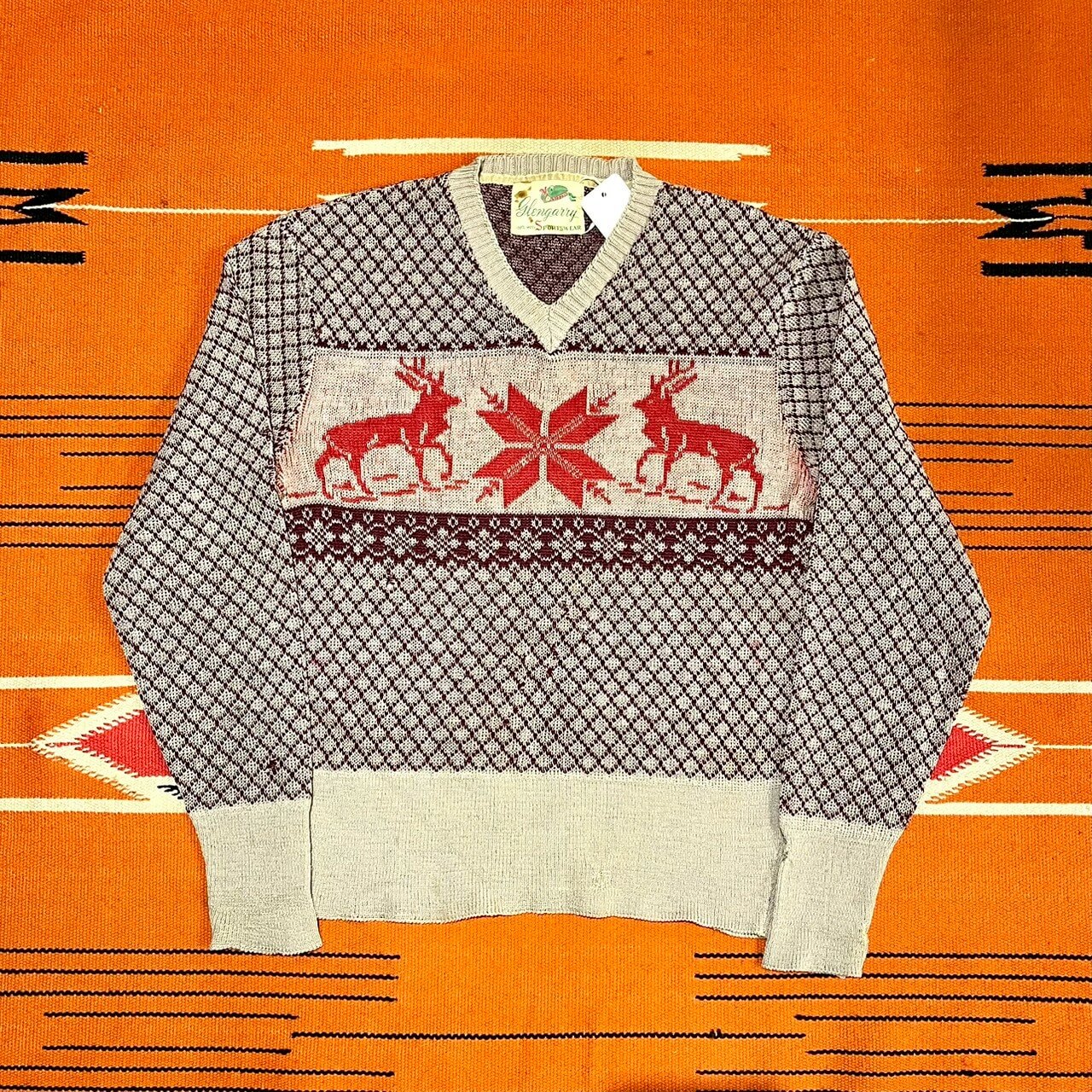 【50s】 Glengarry ニットセーター