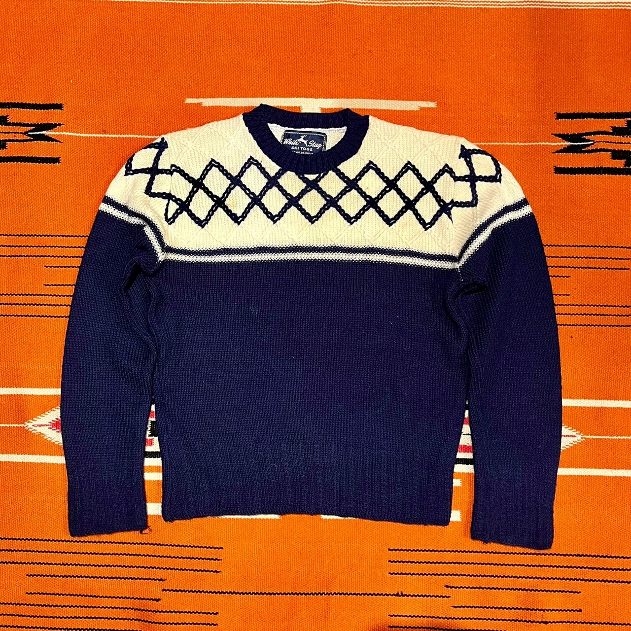 【40~50s】Whitestag SKI TOGS ニットセーター