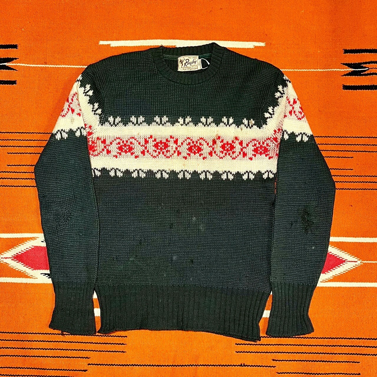【40s】Rugbyknittingmills ニットセーター