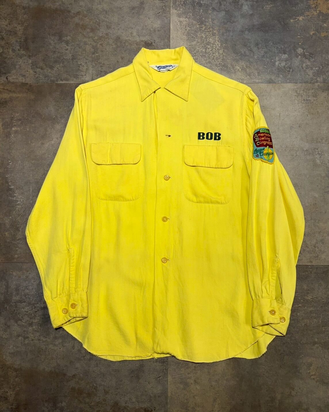 【50s】American Bowling Congress L/S ボーリングシャツ