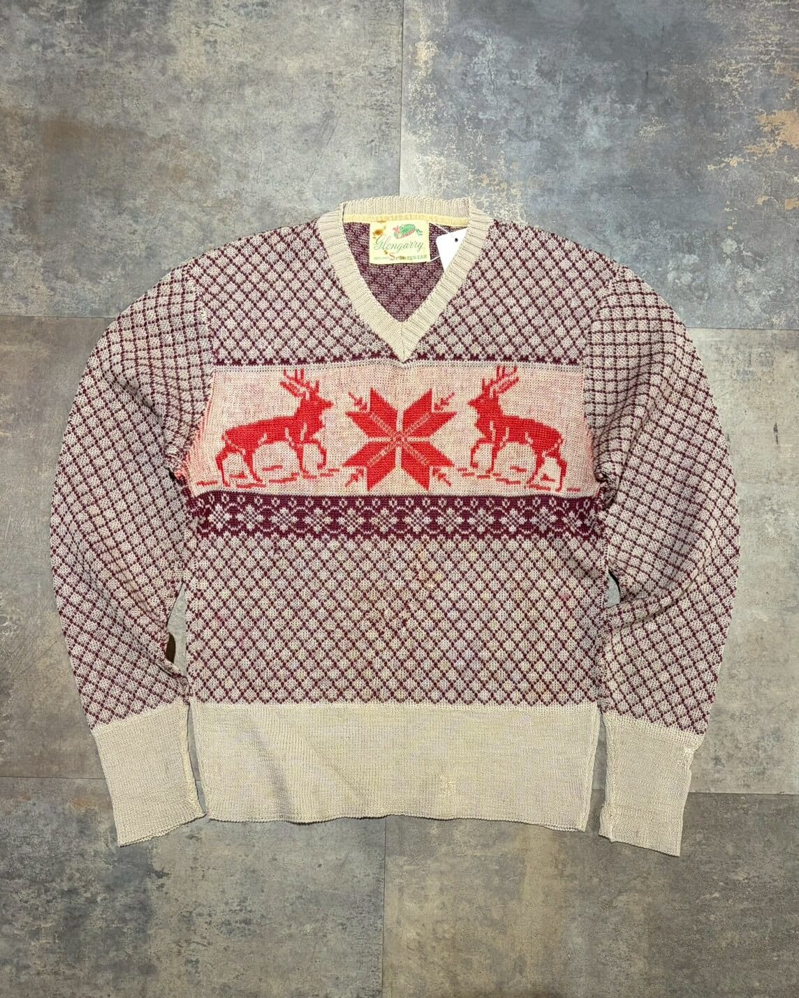 【50s】 Glengarry ニットセーター