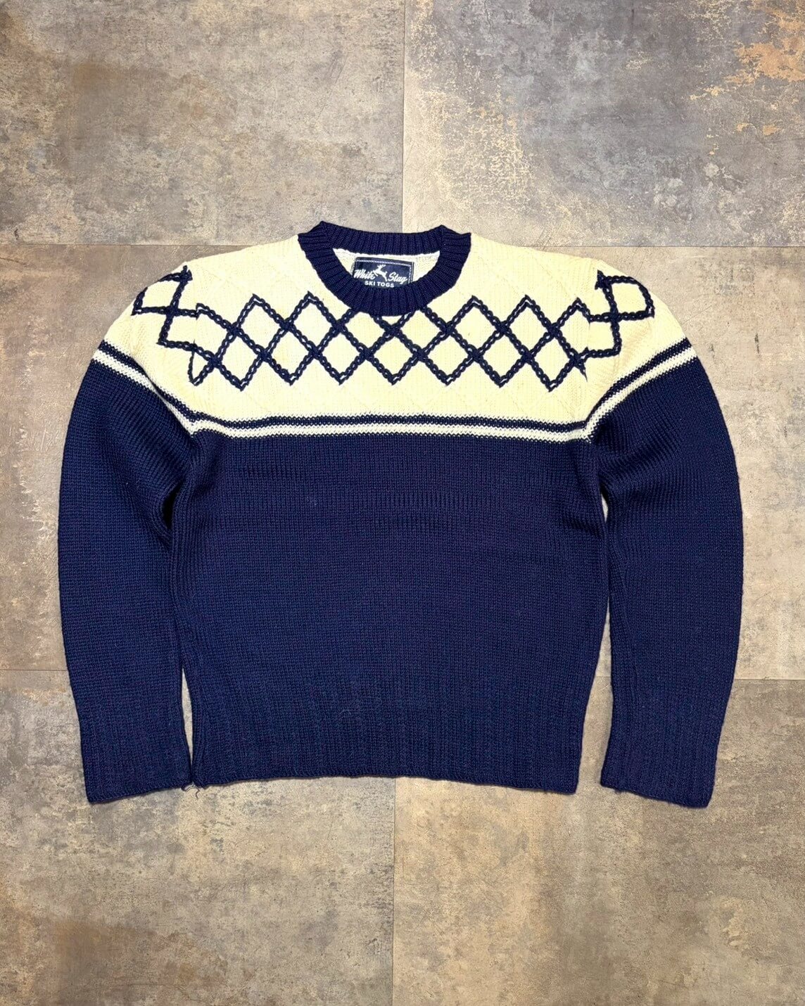 【40~50s】Whitestag SKI TOGS ニットセーター