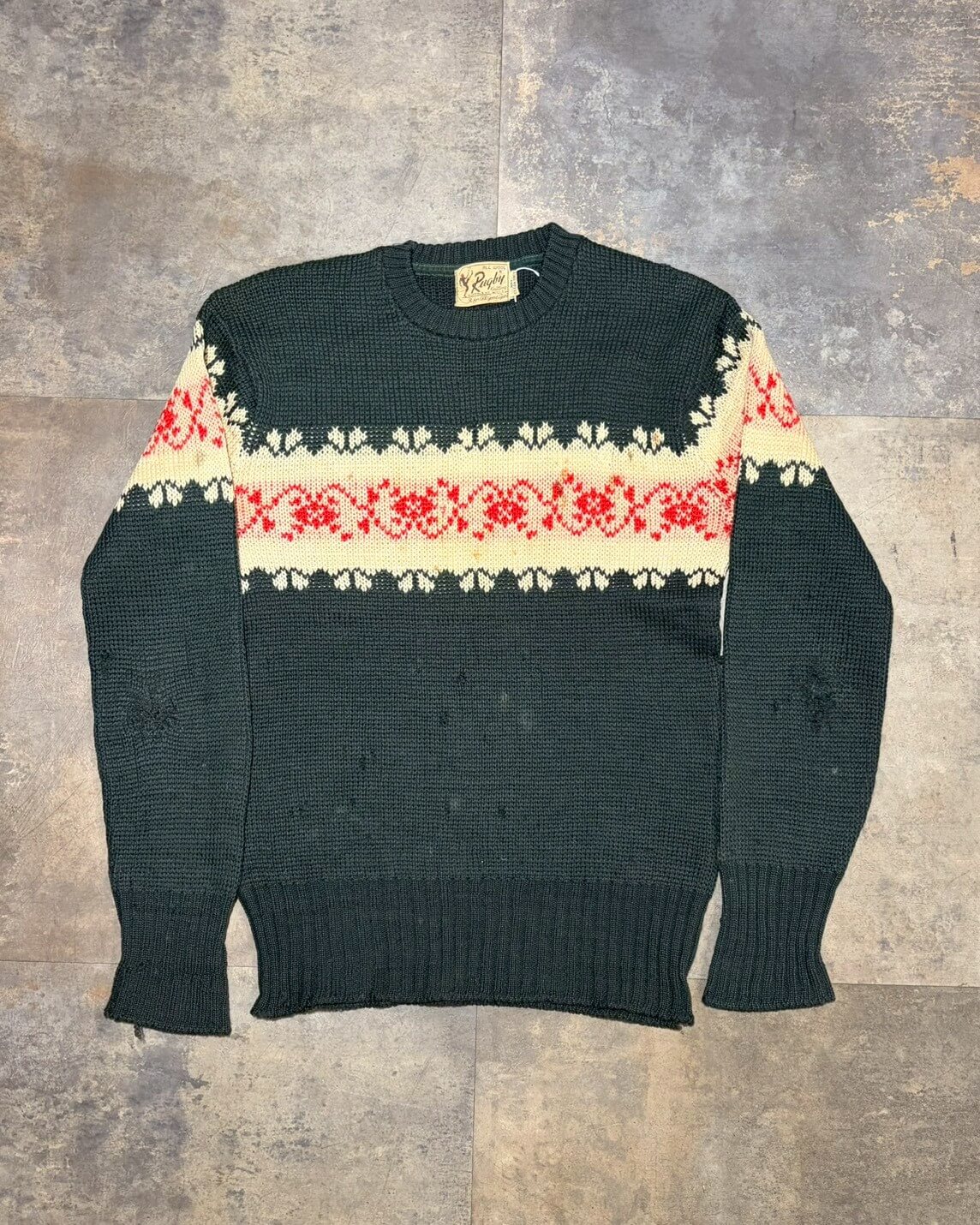 【40s】Rugbyknittingmills ニットセーター