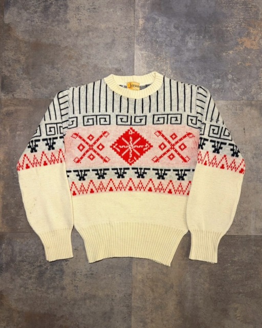 【Vintage Recommend  Item🇺🇸】40s Jersild ニットセーター着丈59㎝　肩幅46.5㎝　身幅55㎝　袖丈60㎝⬛︎ 営業時間 : 11:00~19:00
⬛︎ 北海道札幌市白石区北郷9条７丁目10-2
⬛︎ 駐車場有
⬛︎ ONLINE STOREはプロフィール欄へ。
⬛︎ 定休日はInstagram固定投稿にてご確認下さい。#delinquentbros
#デリンクエント
#非行兄弟
#古着
#札幌