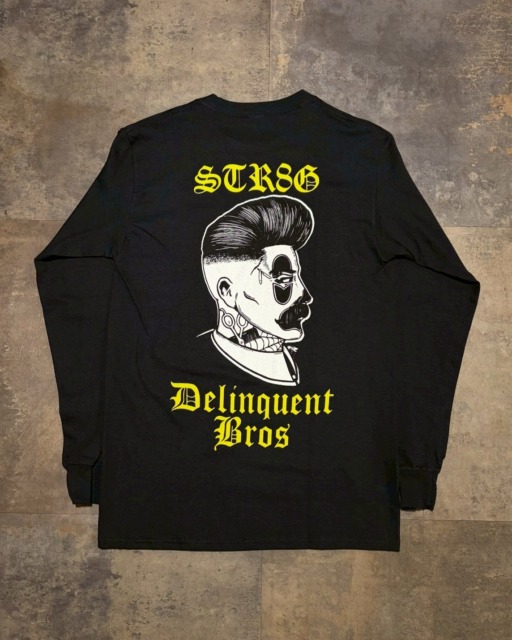 【Delinquent Bros 再入荷🇺🇸】“STR8G” L/S TeeDelinquent Brosらしいアウトローな雰囲気漂うピエロが映える長袖Tシャツ。この時期はインナーとして重宝すること間違いなしです。全サイズ再入荷しました🇺🇸SIZE : S ~ XXL⬛︎ 営業時間 : 11:00~19:00
⬛︎ 北海道札幌市白石区北郷9条7丁目10-2
⬛︎ 駐車場有
⬛︎ 定休日はInstagram固定投稿にてご確認下さい。#delinquentbros
#デリンクエントブロス
#デリンクエント
#非行兄弟
#札幌