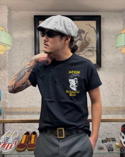 【Delinquent Bros 再入荷🇺🇸】“STR8G” TeeDelinquent Brosらしいアウトローな雰囲気漂うピエロが映えるTシャツ。この時期はインナーとして重宝すること間違いなしです。全サイズ再入荷しました🇺🇸SIZE : S ~ XXL⬛︎ 営業時間 : 11:00~19:00
⬛︎ 北海道札幌市白石区北郷9条7丁目10-2
⬛︎ 駐車場有
⬛︎ 定休日はInstagram固定投稿にてご確認下さい。#delinquentbros
#デリンクエントブロス
#デリンクエント
#非行兄弟
#札幌