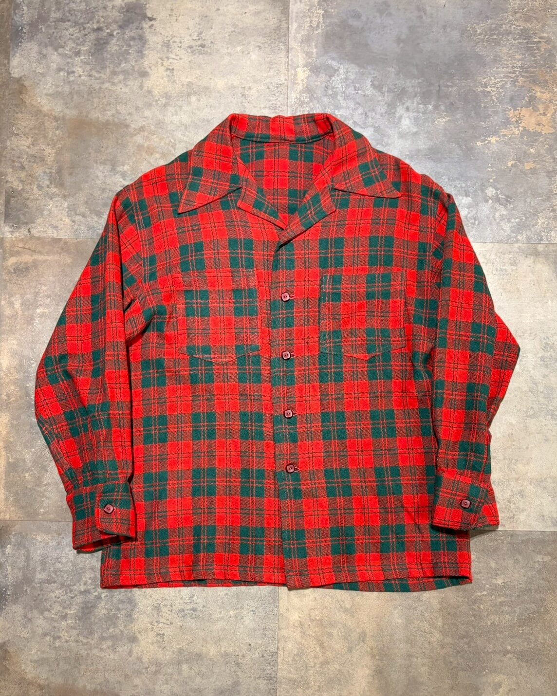 【50s】チェックシャツ