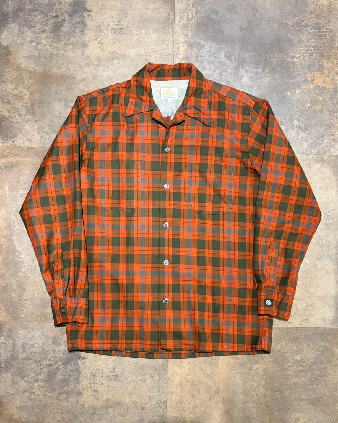 【50~60s】WESTVALE ウールチェックシャツ