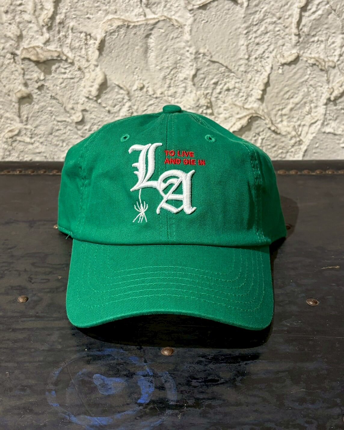 To live and Die in LA Dad Snap Back Cap　GREEN