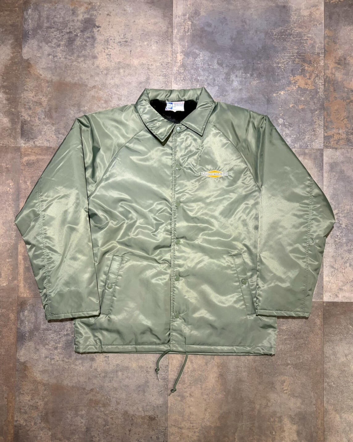 ADDICSTAR-INC BOA COACH JACKET　KHAKI