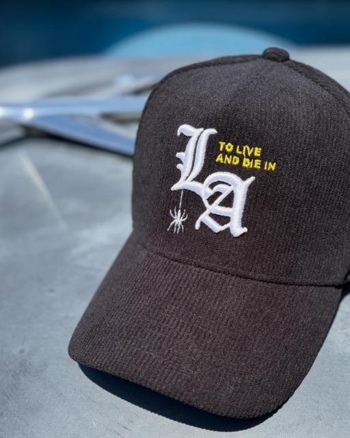 【New Arrival🇯🇵】To live and Die in LA Corduroy 5 Panel Snap Back Cap　BLACKオンラインストア・店頭にて🤝⬛︎ 営業時間 : 11:00~19:00
⬛︎ 北海道札幌市白石区北郷9条７丁目10-2
⬛︎ 駐車場有
⬛︎ 定休日はInstagram固定投稿にてご確認下さい。#delinquentbros
#デリンクエントブロス
#デリンクエント
#非行兄弟
#札幌