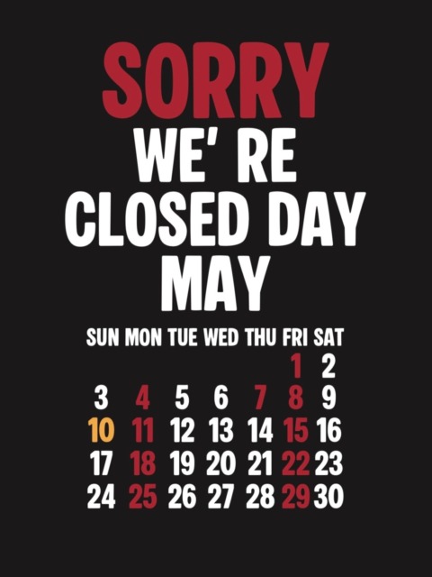 May Closed Day.5/10(SUN) 11:00~18:00昨年も開催した"Delinquent BBQ CLUB"、今年も開催致します！場所はもちろん @delinquentbros_japan食材・飲み物はこちらでご用意しますので手ぶらでフラッといらして下さい🤝是非お気に入りのDelinquent Brosを着て楽しみましょう🇯🇵※アルコール・食べたいモノがありましたらご持参下さい。
※駐車場ご用意しておりますが、台数に限りが御座います。ご友人といらっしゃる場合は乗り合いにてお越し頂けると幸いです。※カレンダー赤色が店休となります。⬛︎ 営業時間 : 11:00~19:00
⬛︎ 北海道札幌市白石区北郷9条７丁目10-2
⬛︎ 駐車場有#delinquentbros
#デリンクエントブロス
#デリンクエント
#非行兄弟
#古着