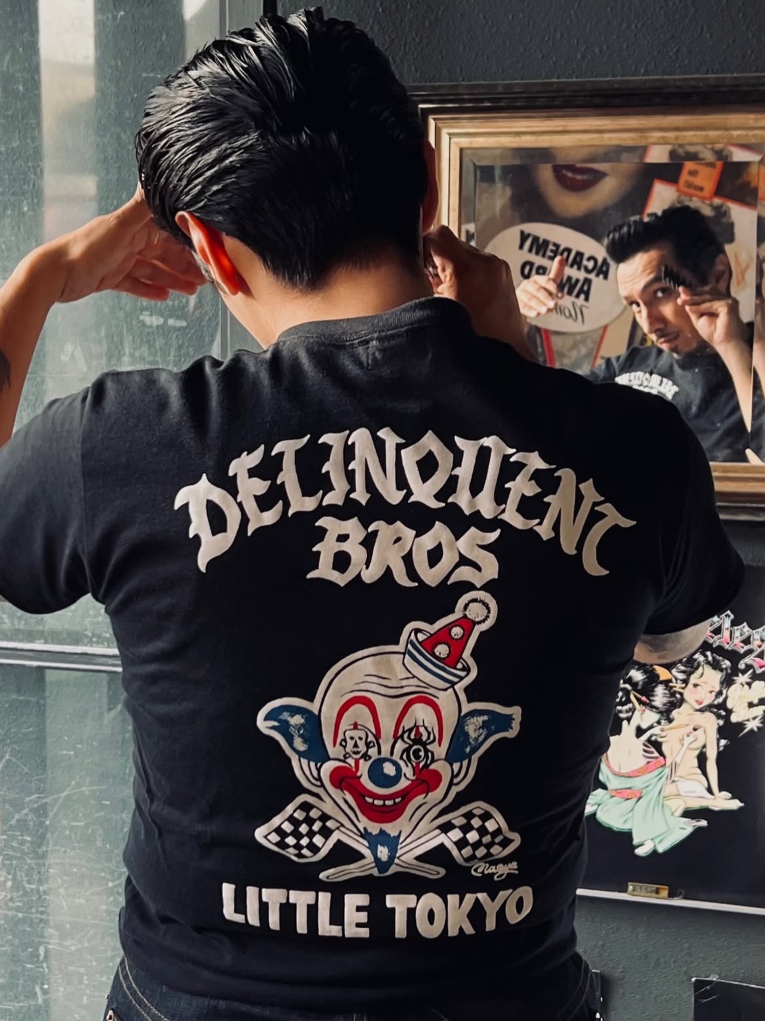 【New Arrival 🇺🇸】Rodeo Clown TeeLAカルチャーの雰囲気纏うクラウンが背中に微笑むTシャツが入荷🇺🇸フロントには"Delinquent Bros"と発信源でもある"Little Tokyo"を配置。車やバイクに跨る際に背中で魅せたいアイテム。SIZE : S~XLCOLOR : GREEN / BROWN / BLACK⬛︎ 営業時間 : 11:00~19:00
⬛︎ 北海道札幌市白石区北郷9条7丁目10-2
⬛︎ 駐車場有
⬛︎ 定休日はInstagram固定投稿にてご確認下さい。#delinquentbros
#デリンクエントブロス
#デリンクエント
#非行兄弟
#札幌