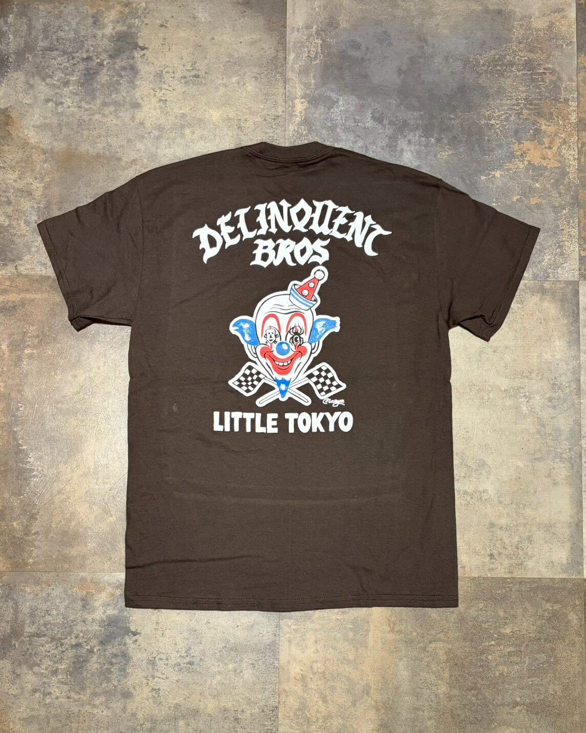 Rodeo Clown Tee　BROWN