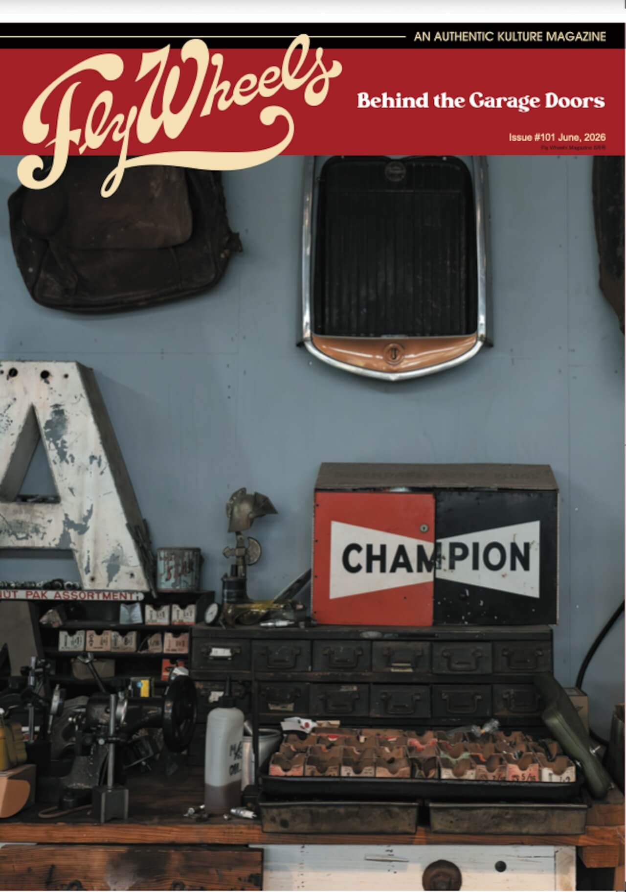 Fly Wheels/フライウィール　#101 Behind the Garage Doors